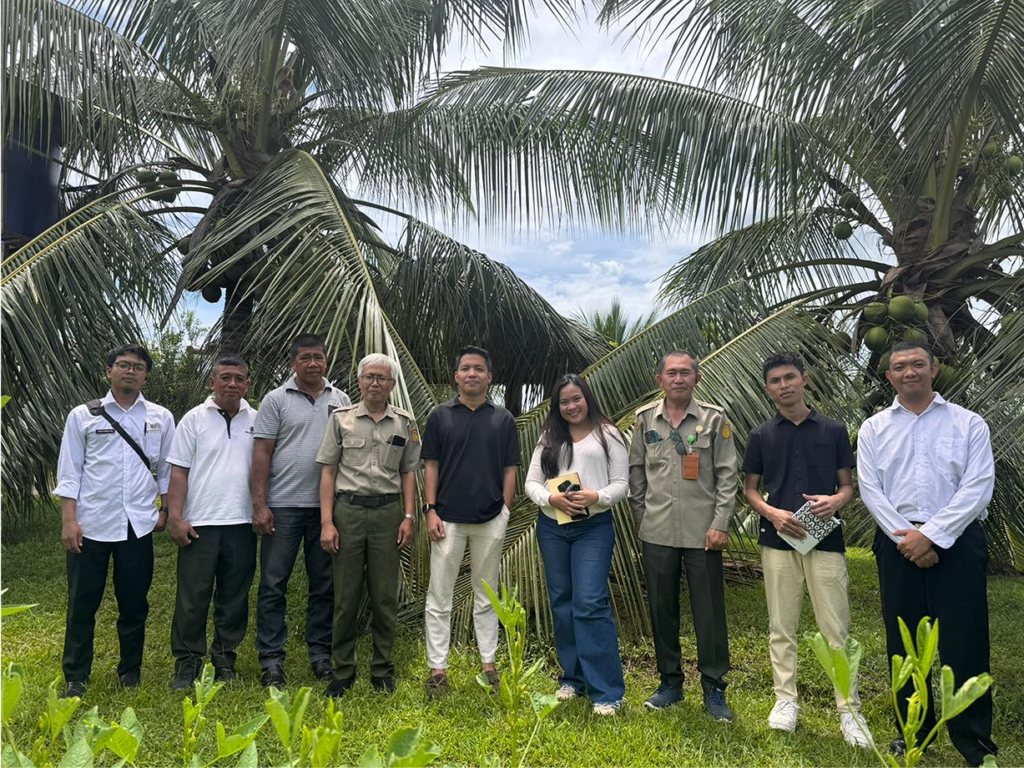 Wisit ANGIN Advisory ke BRMP Tanaman Palma di Manado, Sulawesi Utara untuk potensi bioekonomi kelapa