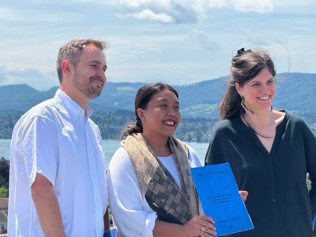 Saskia Tjokro, Director of Angin Dampak Jaya, at ETH NADEL programme exploring resource governance, energy transition, and fiscal risks in resource-rich economies.