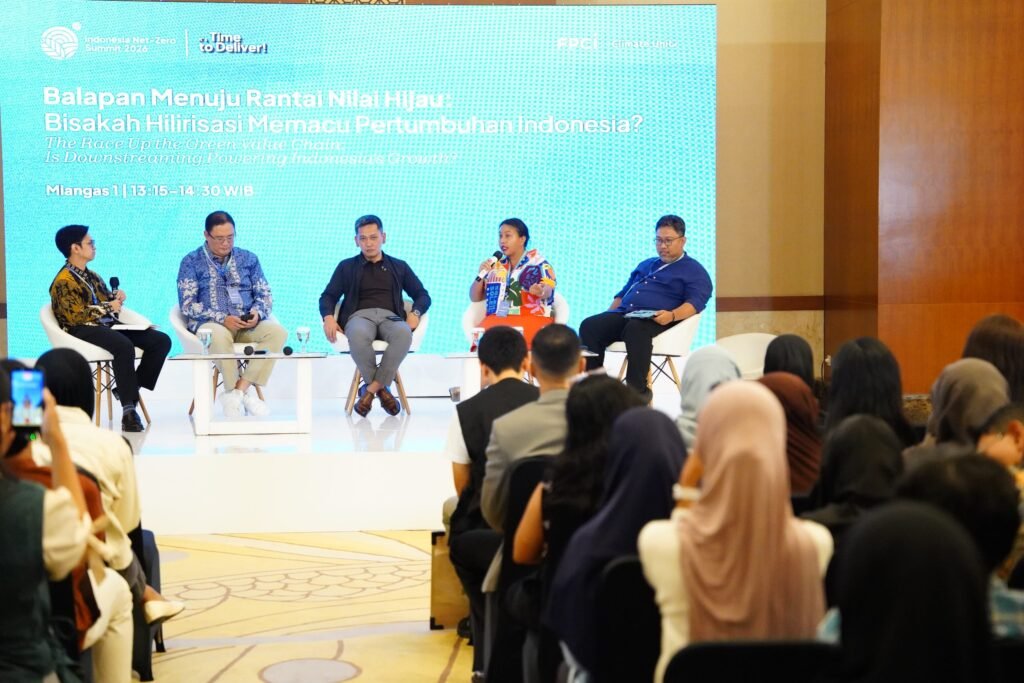 Saskia Tjokro, Director of Angin Dampak Jaya, as one of the speakers at INZS 2026.